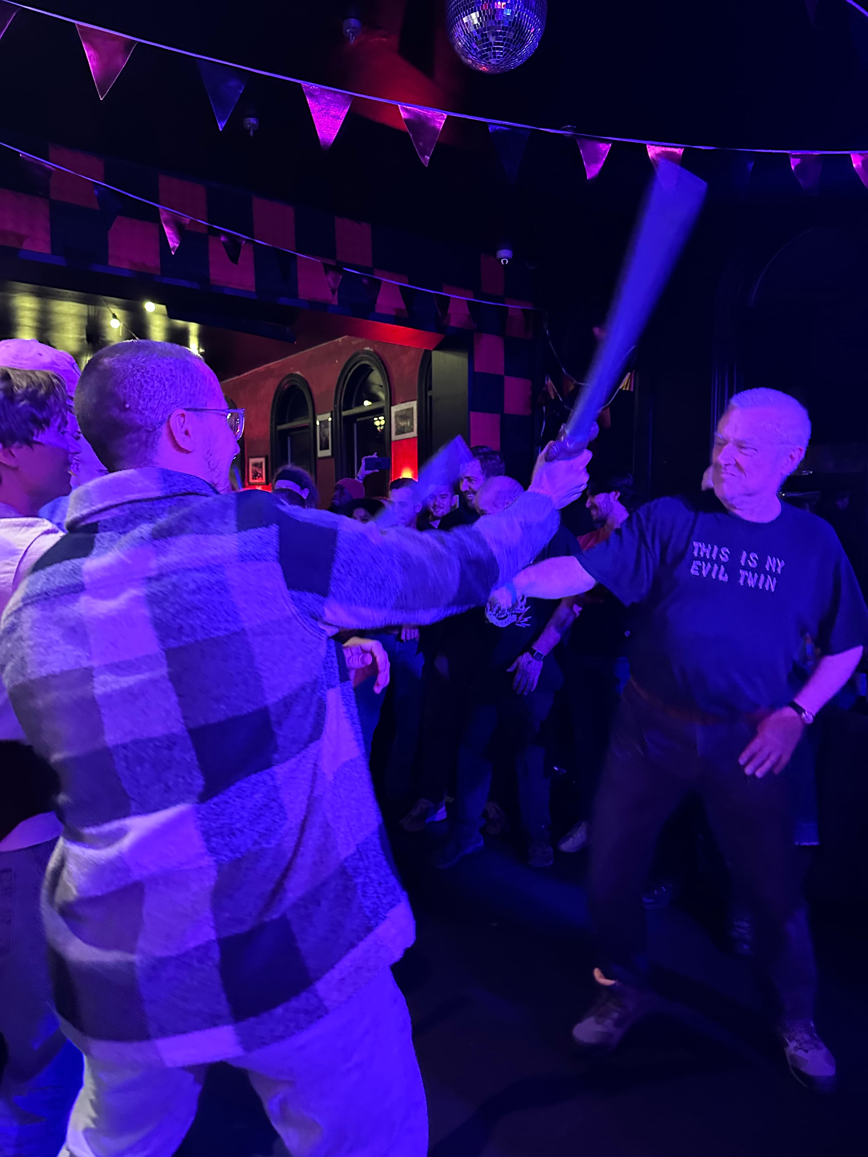 Sword Fight at the Six Six Bar