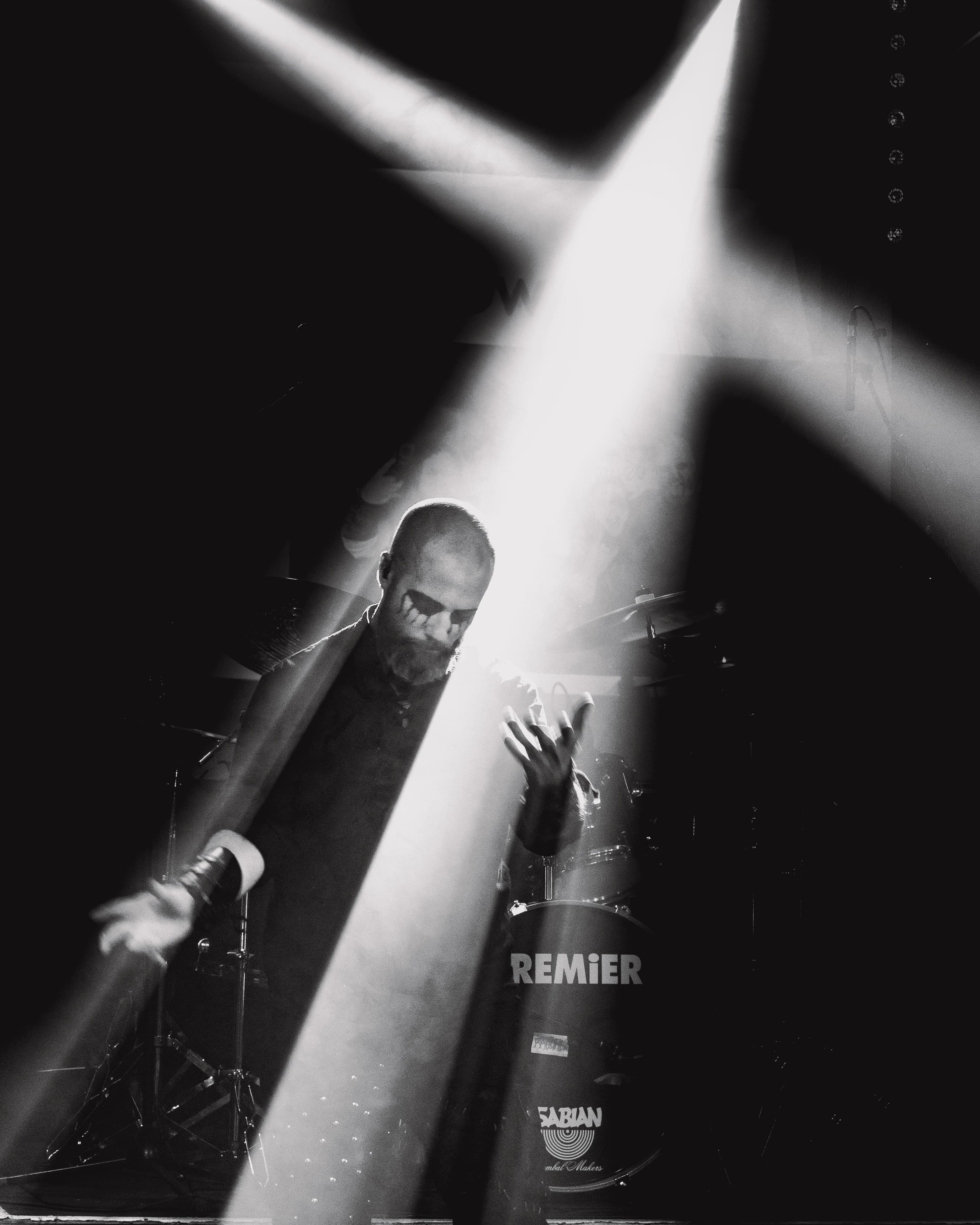 Dan under the lights